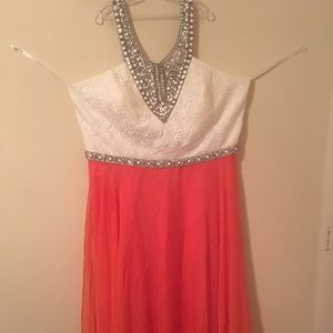 Rachel Allen Plus Size Prom Dress