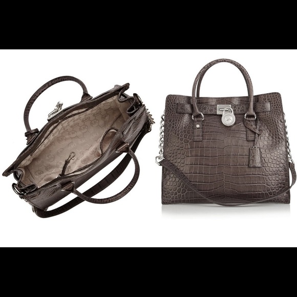 Michael Kors Crocodile Hamilton-RARE FIND!