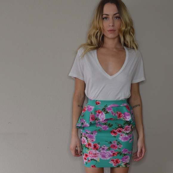 Flowered Skirt