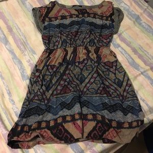 Angie brand multi color Cotten summer dress
