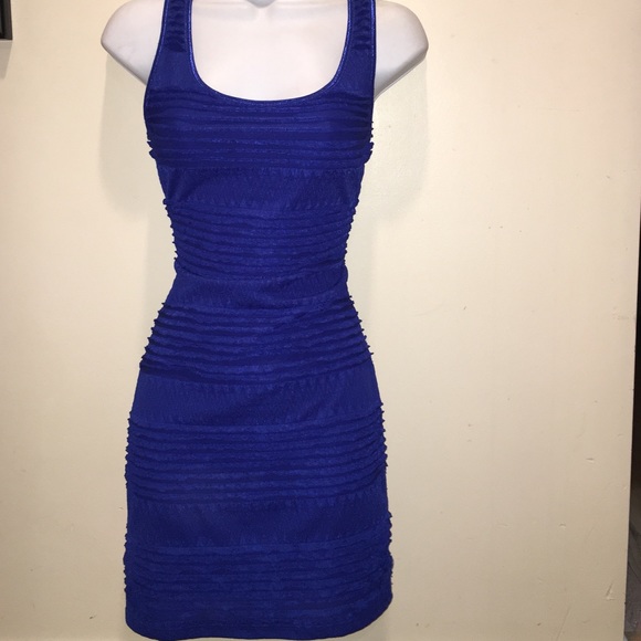 Forever 21 tight ruffled dress