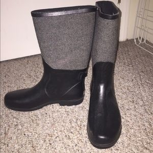 GH Bass Black Rain Boots