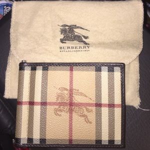 Men's Burberry wallet