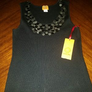 Sleeveless sweater