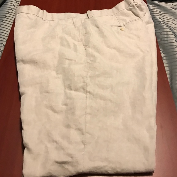 Linen men's slacks