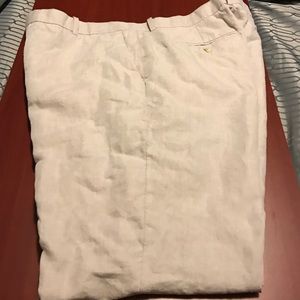 Linen men's slacks