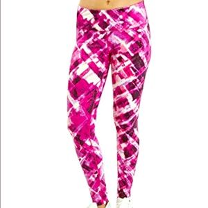 90 Degree by Reflex pink yoga leggings
