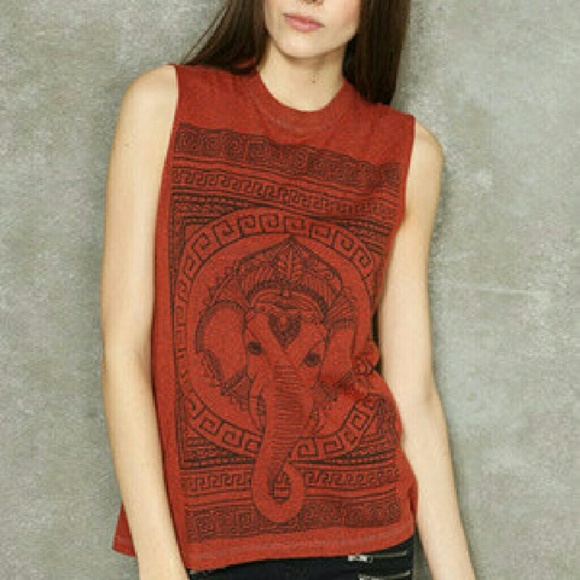 RESERVED Title Unknown Ancient Magestic muscle tee