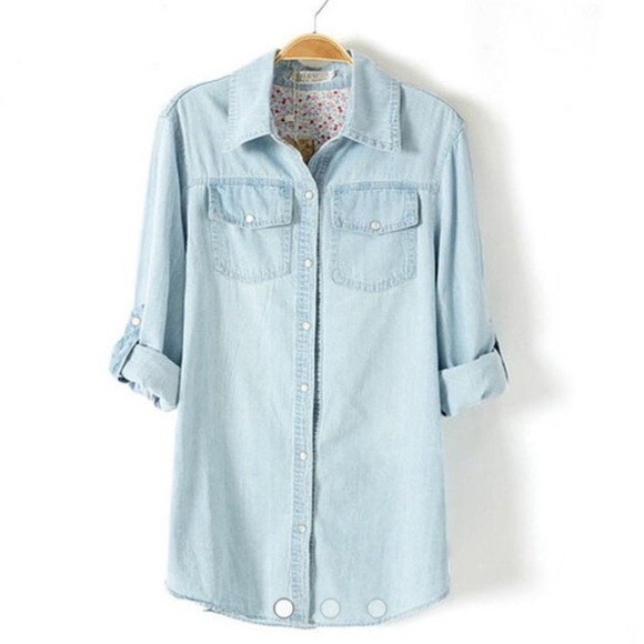 Denim shirt