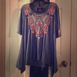 Johnny Was (JWLA) trapeze tee