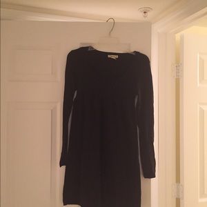 Black long sleeves forever 21 thin sweater dress