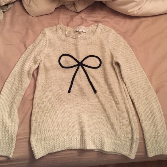 Lauren Conrad Bow Sweater