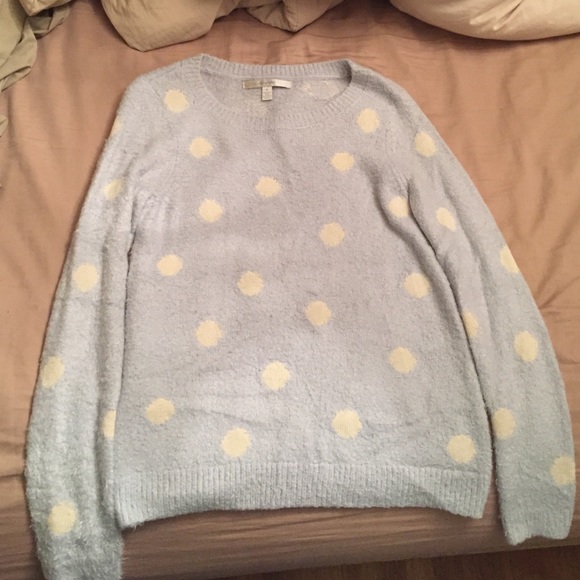 Lauren Conrad Polka Dot Sweater