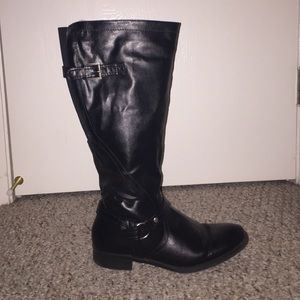 GH Bass & Co. Black Tall Boots