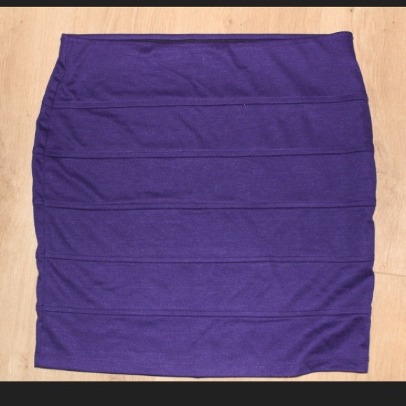 Forever 21 purple skirt