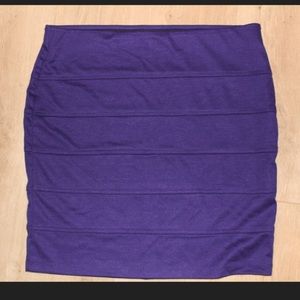 Forever 21 purple skirt