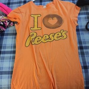 Reese's peanut butter cup tshirt