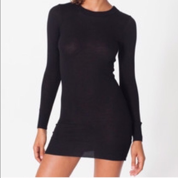 Crew-neck Sweater Dress