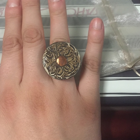 Women's wooden ring