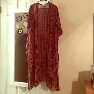 Anthropologie long kimono