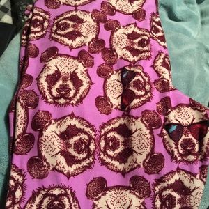 BNWT TC (Tall and Curvy) Panda LuLaRoe leggings