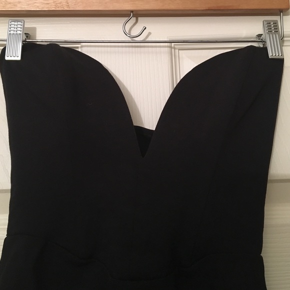 Black Strapless sweet❤️ Dress - Picture 3 of 4