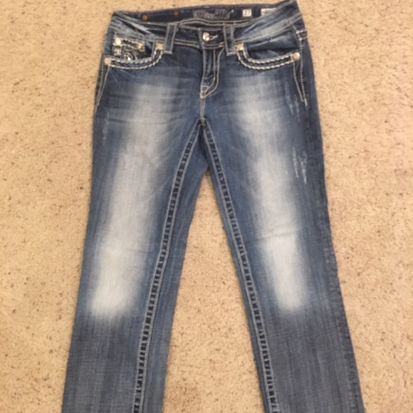 Miss Me light crop jeans - Picture 2 of 3