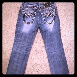 Miss Me light crop jeans