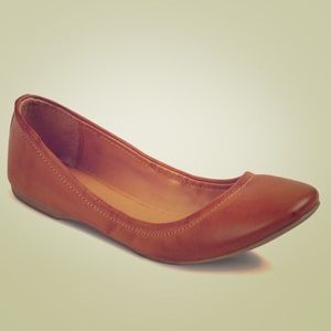 "On a Scrunch" Ballet Flats
