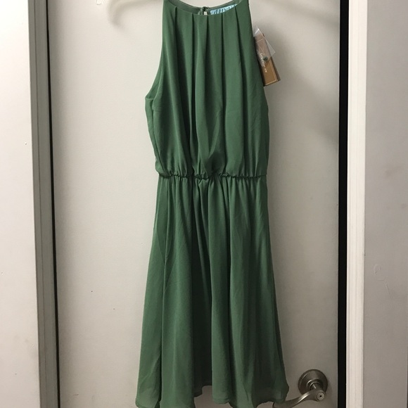 Olive Green Dress