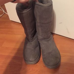 Size 7 Tall Grey Ugg Boots