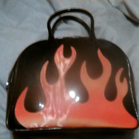 Black Flame Purse