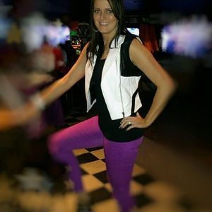 Black and white Day Trip Vest