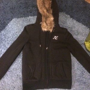 American Eagle, Eagle fur full inside hoodie.