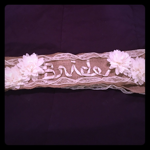 Bride sash💍 👰🏻