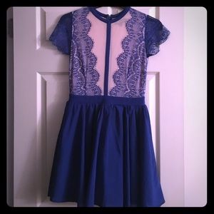 Cobalt Blue Missguided Women's Dress