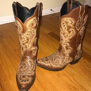 Black Star Cowgirl Boots