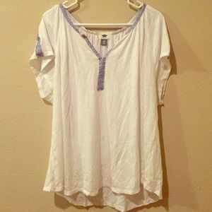 Cute plus size top! Negotiable