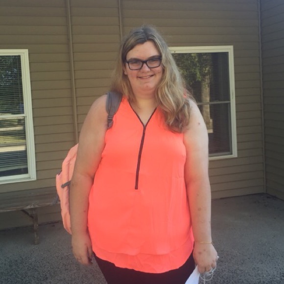 Neon Orange Shirt