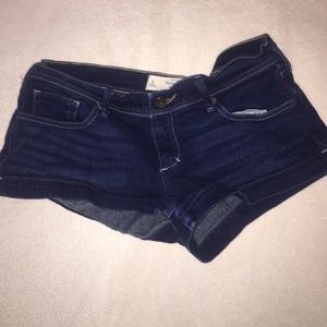 Abercrombie and fitch jean shorts