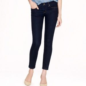J. Crew Toothpick Jean, Classic Wash