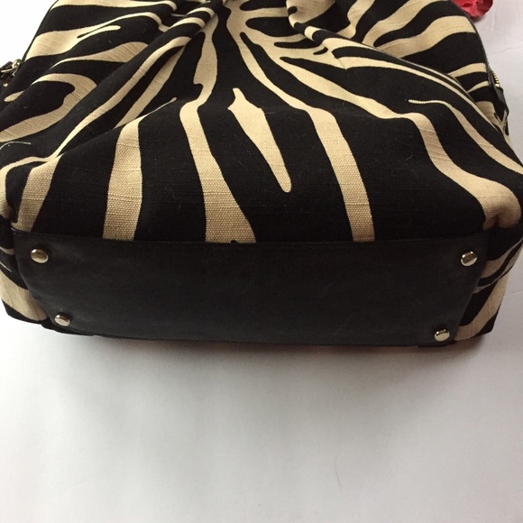 Kate Spade Looloo Zebra Print Purse - Picture 3 of 3