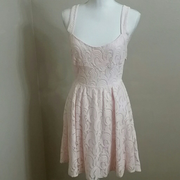 Free People Blush Pink Turnback Ballet Dress - Picture 3 of 4