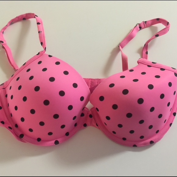 VICTORIAS SECRET PINK BRA TSHIRT DEMI SIZE 34D