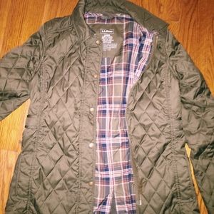 L. L. Bean quilted jacket