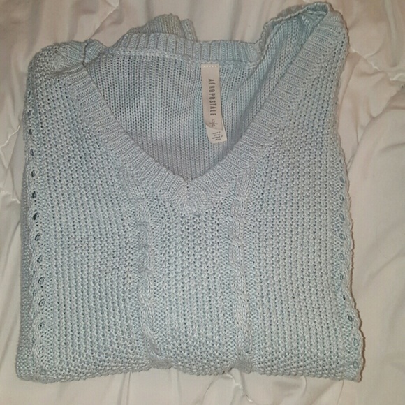 Aeropostale light blue sweater (limited edition)