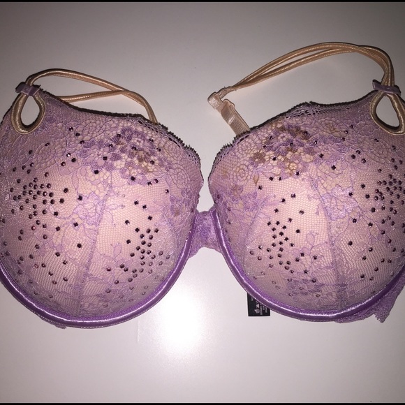 VICTORIAS SECRET SEXY LITTLE THINGS CRYSTAL BRA
