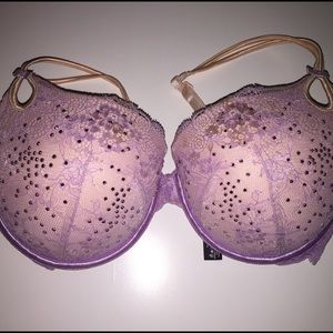 VICTORIAS SECRET SEXY LITTLE THINGS CRYSTAL BRA