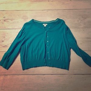 Old navy cropped cardigan