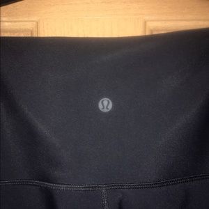 Lululemon high-rise wunder under pant sz 10 black